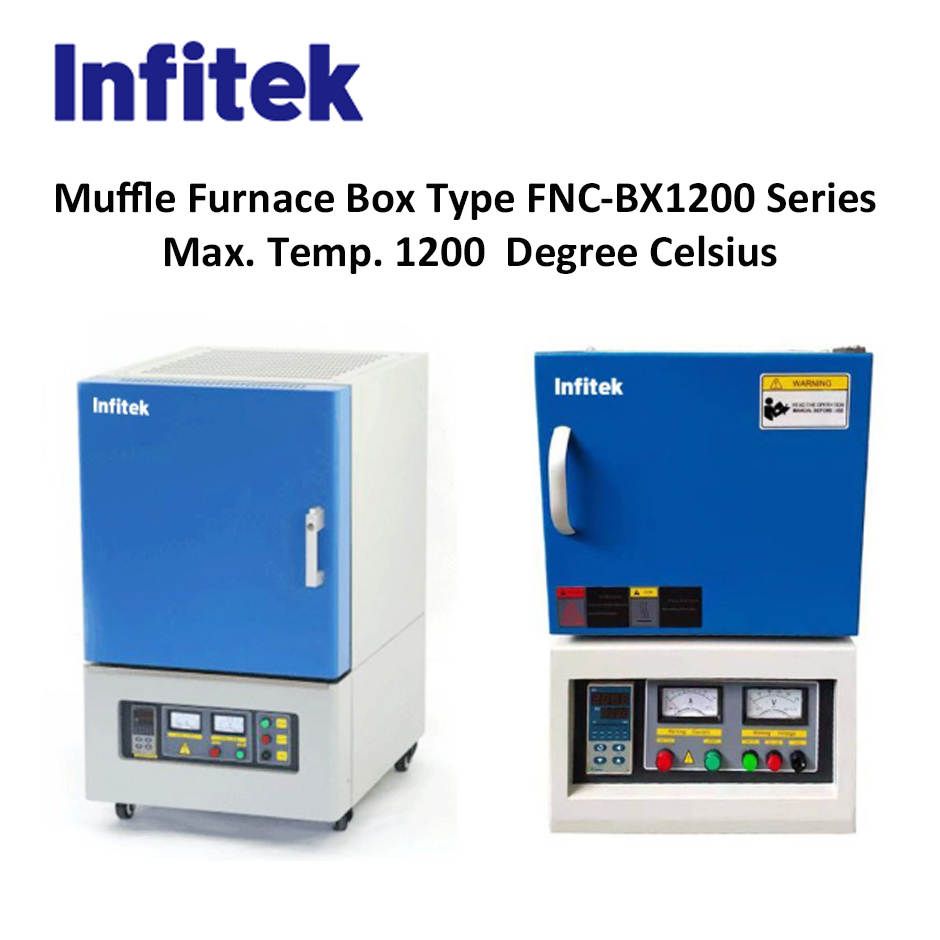 Muffle Furnace Box Type 1200 Degree Celsius FNC-BX1200 Series Infitek