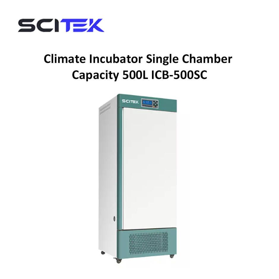 Climatic Incubator Single Chamber Capacity 500L ICB-500SC Scitek
