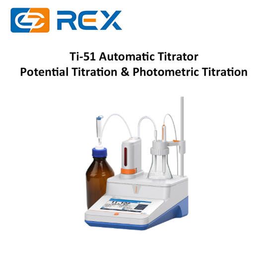 Ti-51 Automatic Titrator Potential and Photometric Titration Set REX