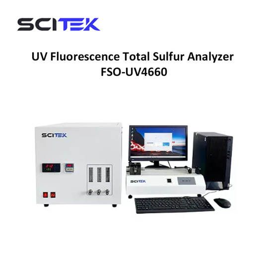 UV Fluorescence Total Sulfur Analyzer FSO-UV4660 Scitek