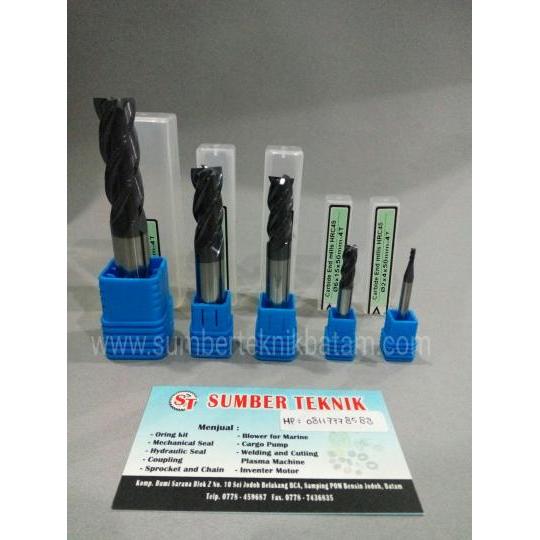 Carbide End Mills HRC 45 - 4T