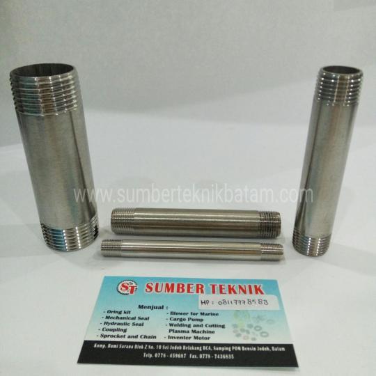 Barrel Nipple Stainless Steel