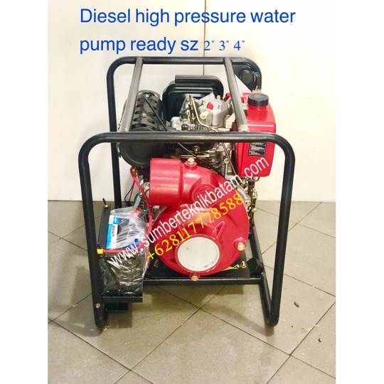 Diesel high pressure water pump ready 2