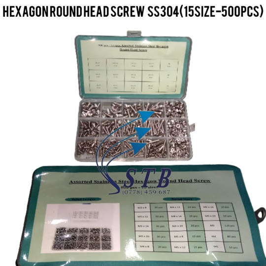 HEXAGON ROUND SCREW  SS304