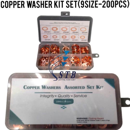 COPPER WASHER KIT SET (9SIZE-200PCS)