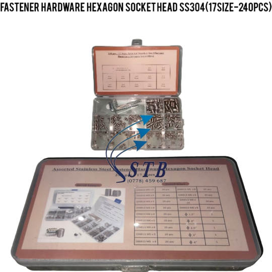 FASTENER HARDWARE HEXAGON SOCKET HEAD SS304