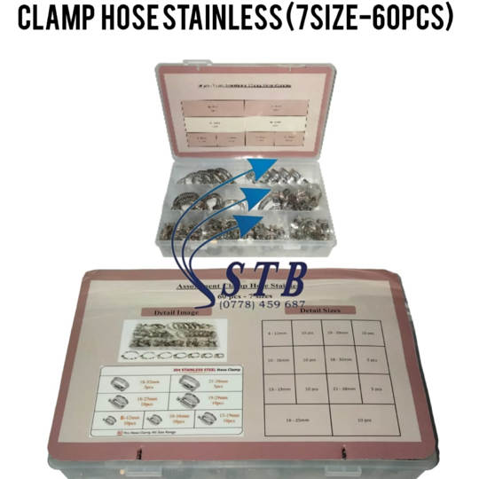 CLAMP HOSE STAINLESS 