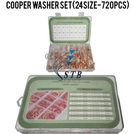 COPPER WASHER SET (24SIZE-720PCS)