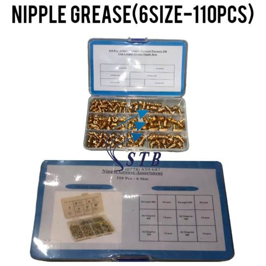 NIPPLE GREASE (6SIZE-110PCS)