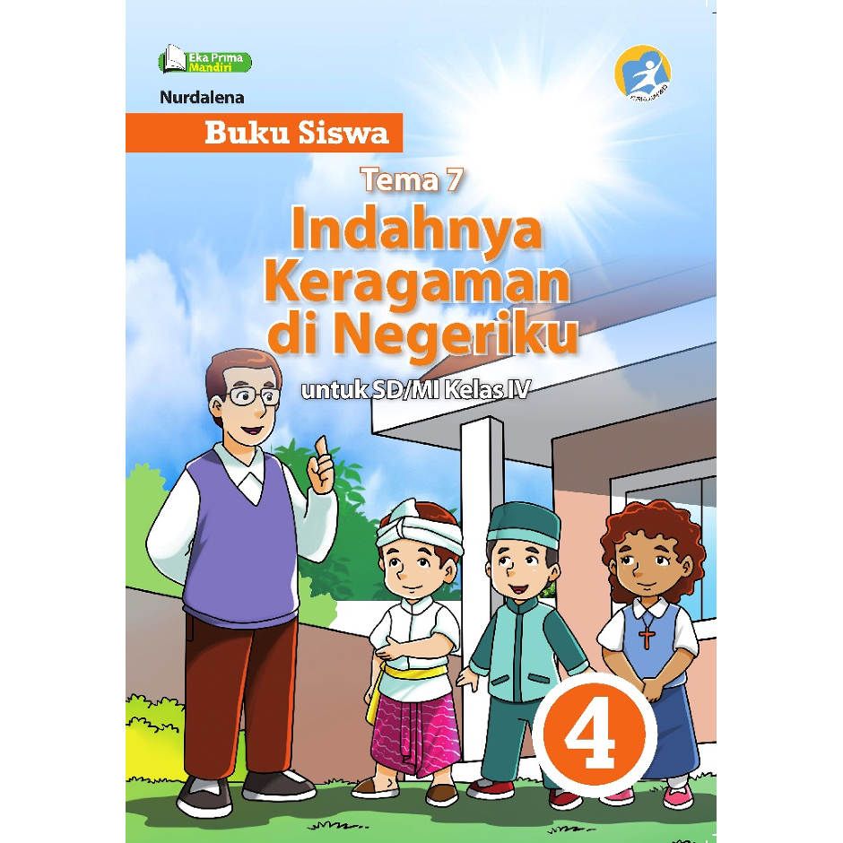 Buku Siswa Eka Prima Mandiri Kelas 4 Tema 7 Indahnya