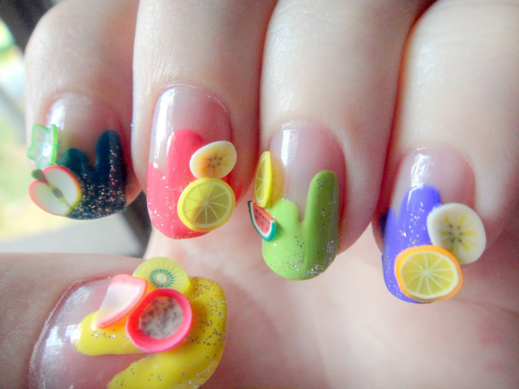 Nails Paints Fruits