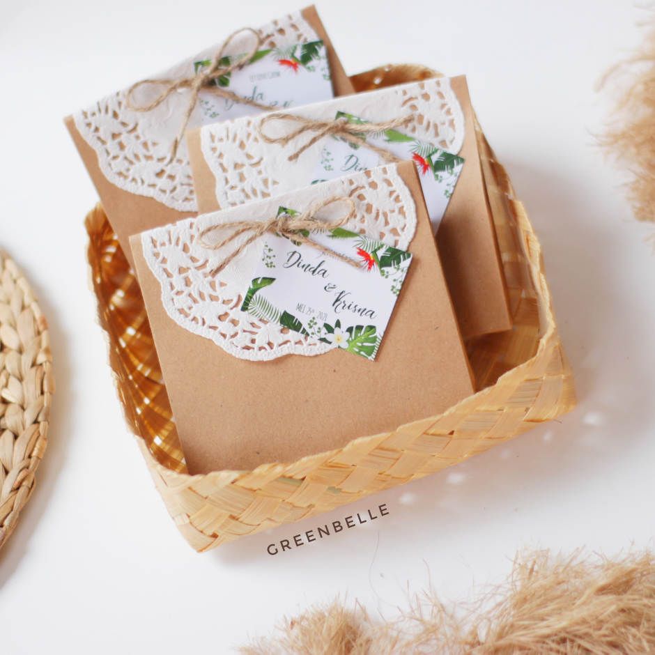 Seed Paperbag - Souvenir Pernikahan