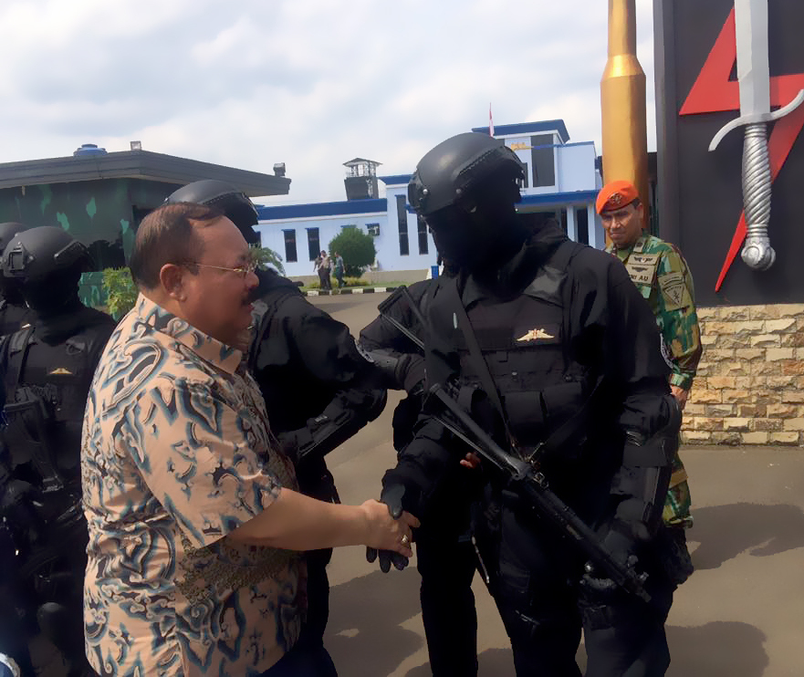 Prajurit Paskhas TNI AU Satuan Bravo - 90 Harus Punya Pola Pikir Intelijen