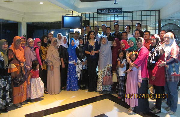 Keseruan Maya Miranda Bersama Alumni SMPN 2 Bengkulu