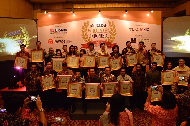 21 Pengusaha Peraih Anugerah Wirausaha Indonesia 2016