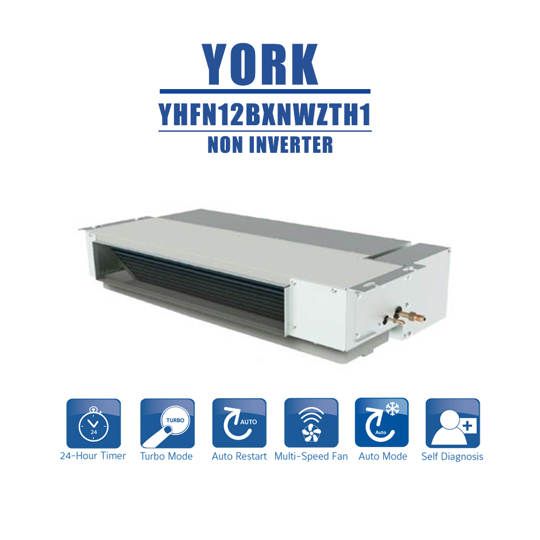 Ac Ceiling Concealed 1.5 PK York YHFN12BX