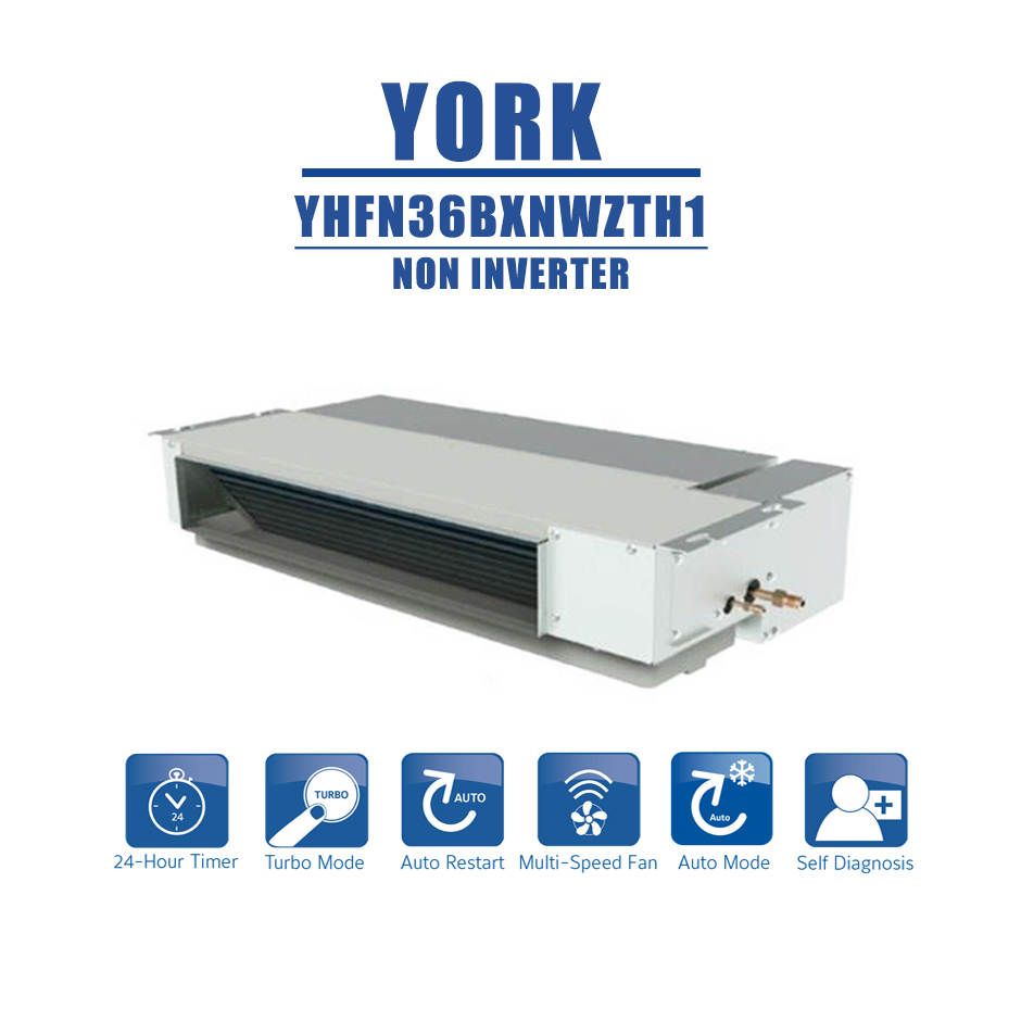 Ac Ceiling Concealed 3.5 PK  York YHFN36BX