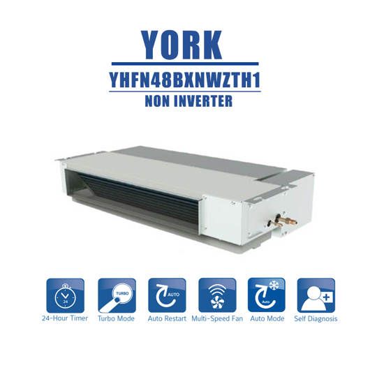 Ac Ceiling Concealed 5 PK York YHFN48BX