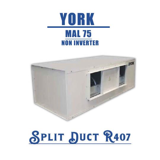 Ac Split Duct York 7.5 PK High Static MAL 75