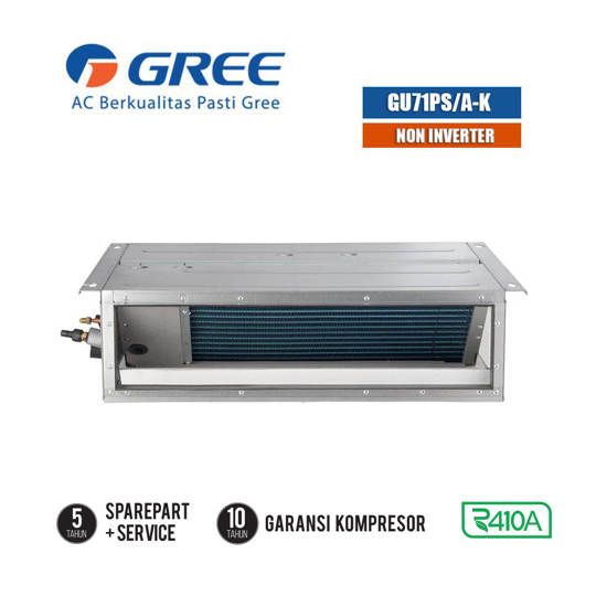 Ac Split Duct Gree 2.5 PK Non Inverter GU71PS/A-K