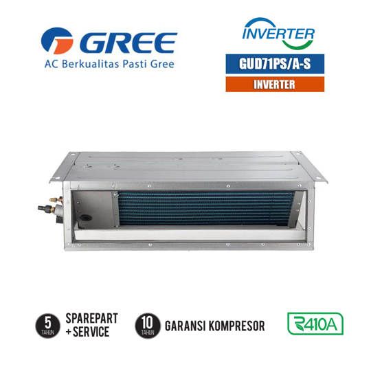 Ac Split Duct Gree 3 PK Inverter GUD71PS/A-S