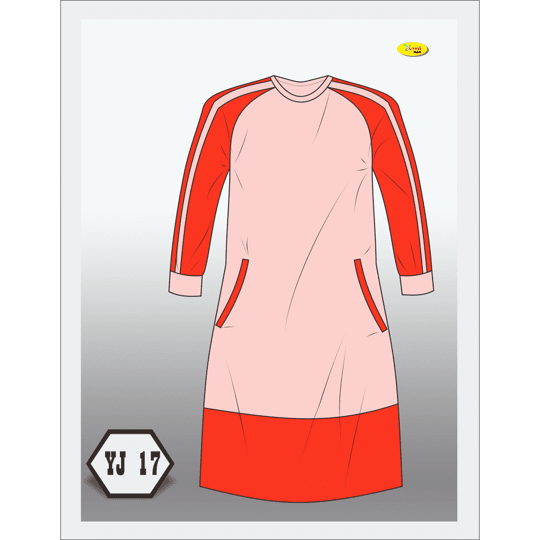 Jilbab Kaos  Olahraga  Twotone Merah  bata merah  bata muda 