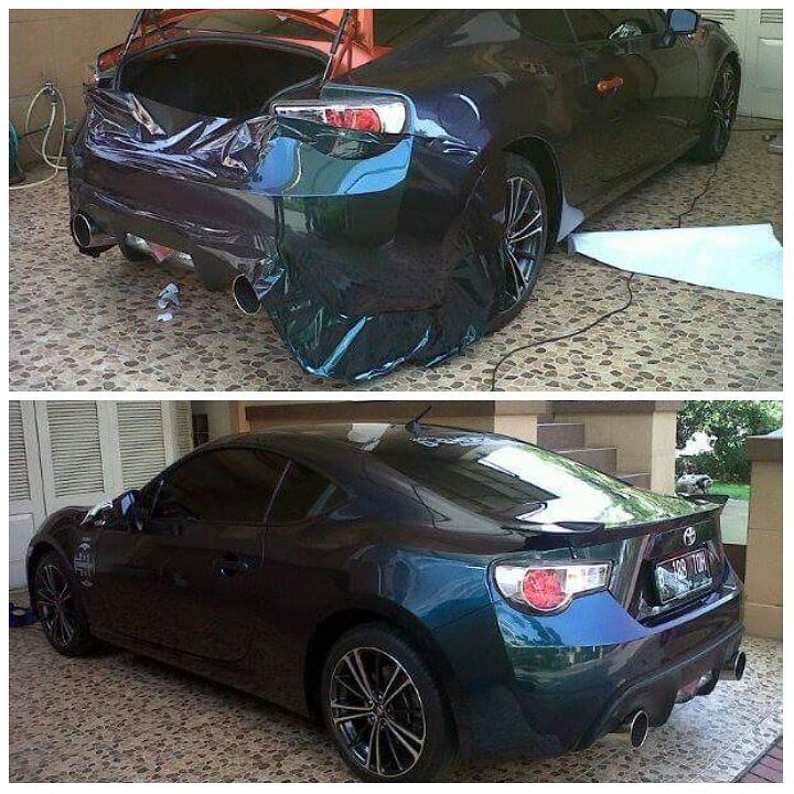 Wrapping sticker mobil panggilan