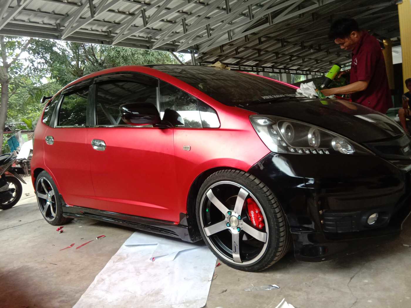 Wrapping mobil Kemayoran Jakarta Pusat