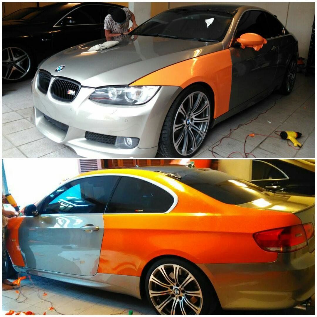 Wrapping sticker Mobil