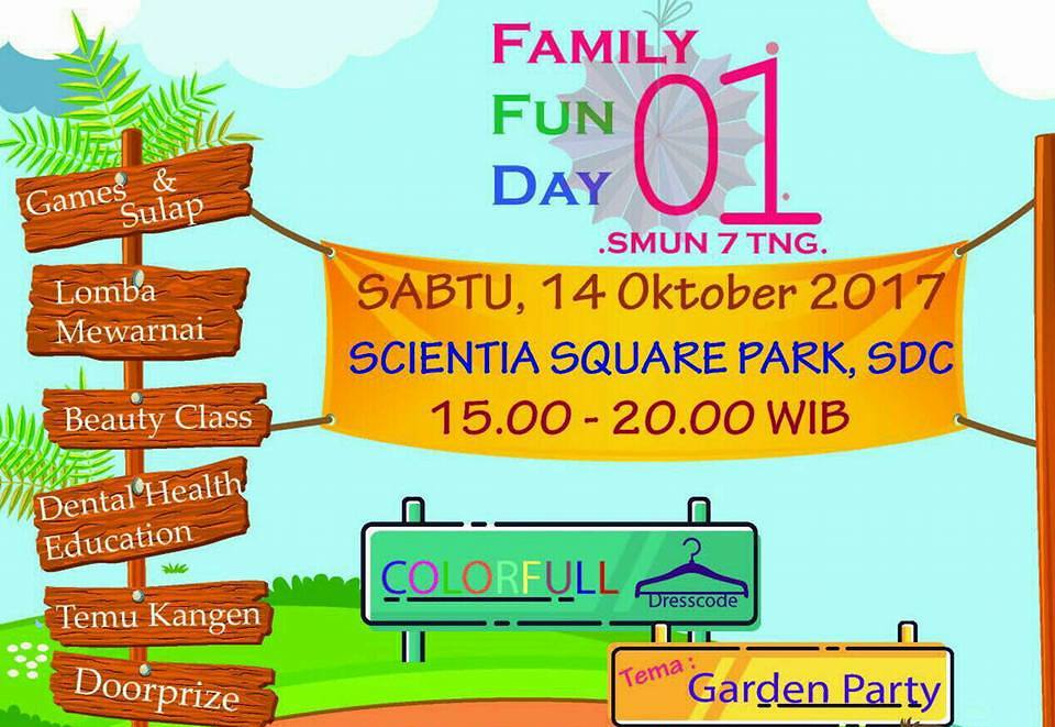 #EventTangerang : Family Fun Day Reuni SMAN 7 Tangerang | MC Semi Formal