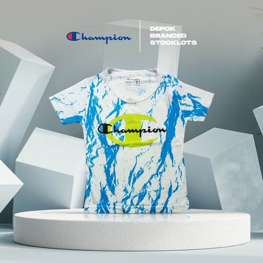 t-shirt champion anak motif 03
