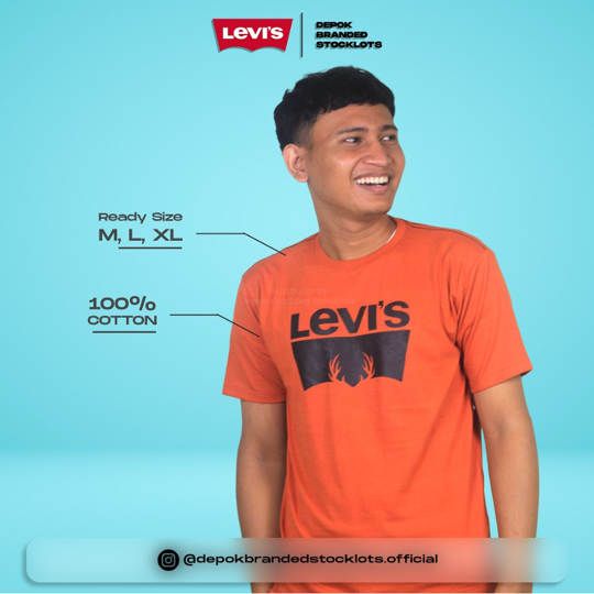Distributor T-shirt Levis Dewasa Murah 11