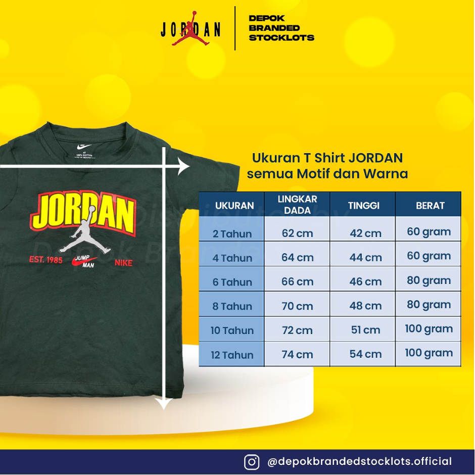 Distributor Kaos Air Jordan Kids Murah 02