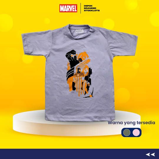 Distributor Baju Anak Marvel Motif Murah 04