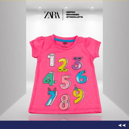 Distributor Baju Zara Anak Cewek Harga Murah 02