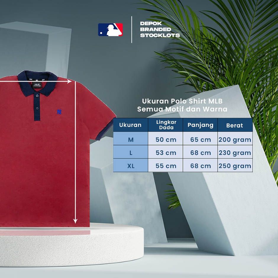 Distributor Polo Shirt Merk MLB Murah 01