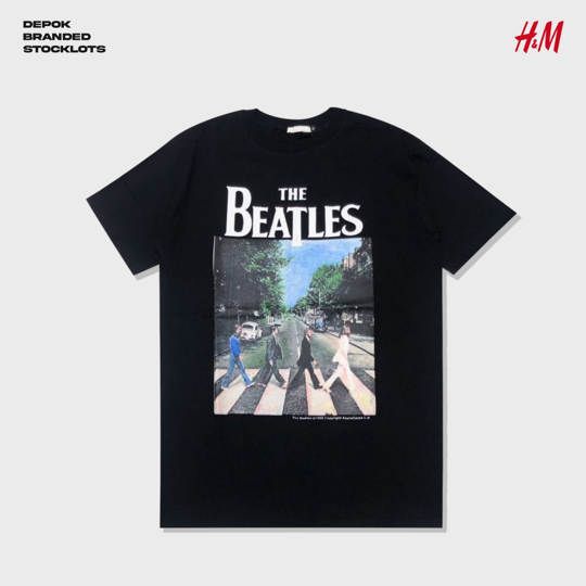 Distributor Kaos H&M x The Beatles Harga Murah 01