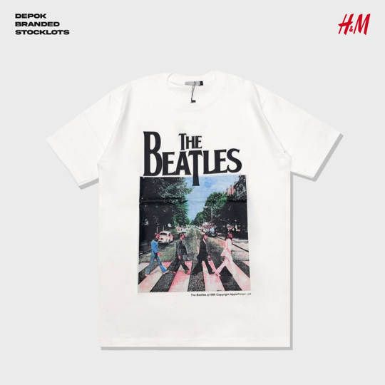 Distributor Kaos H&M x The Beatles Harga Murah 02