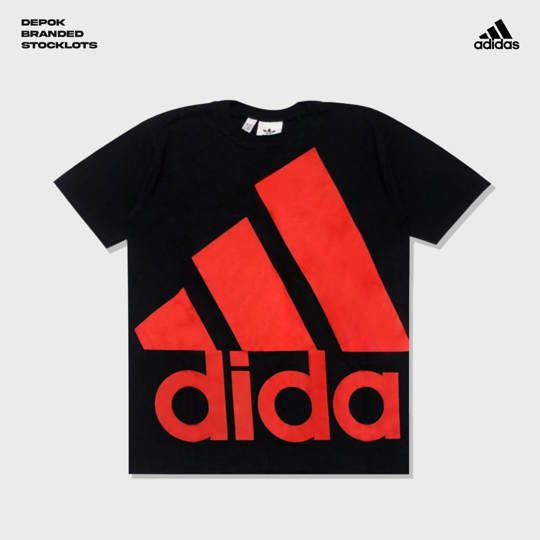 Distributor T-Shirt Adidas Hitam Harga Murah 01