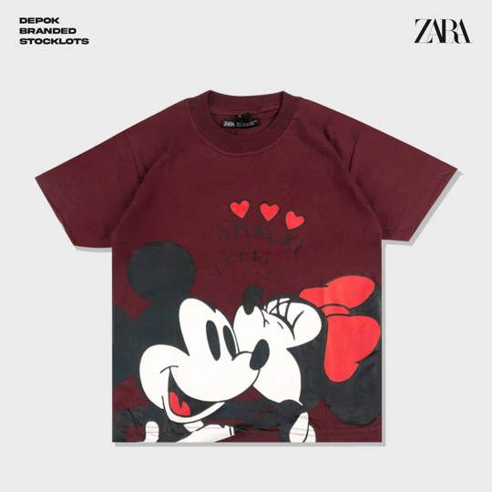 Distributor Kaos Zara Motif Mickey Mouse Harga Murah 05
