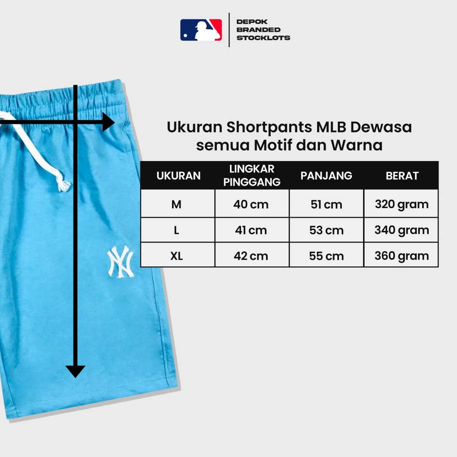 Distributor Shortpants MLB NY Harga Murah 12