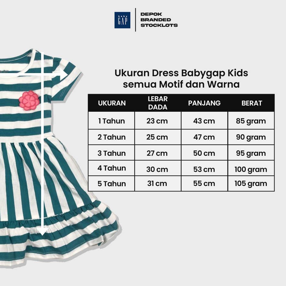 Distributor Dress Baby GAP Anak FullPrint Harga Murah 01