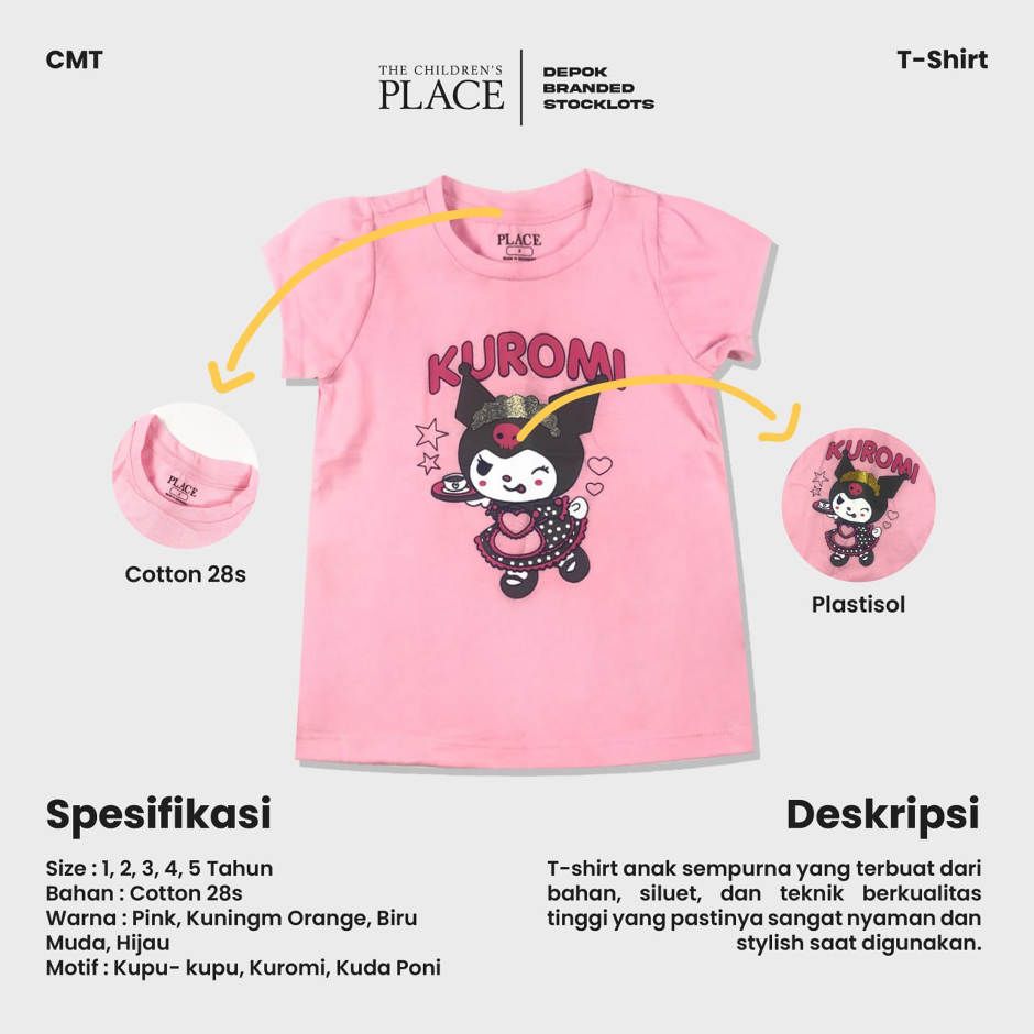 Distributor T-Shirt Place Anak-Anak Harga Murah 01