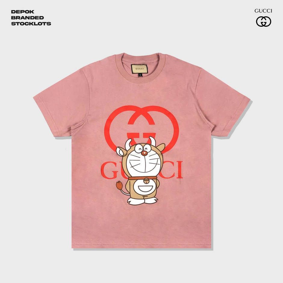 Distributor T-Shirt Dewasa Gucci x Doraemon Harga Murah 02