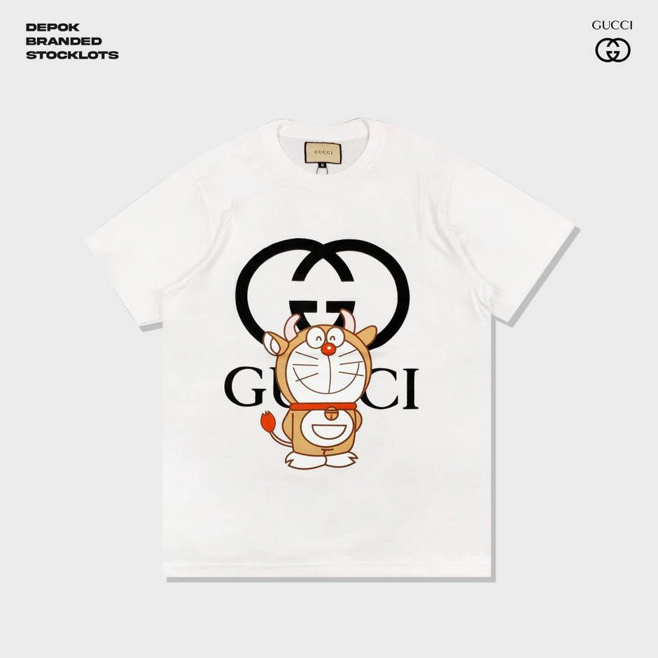 Distributor T-Shirt Dewasa Gucci x Doraemon Harga Murah 02