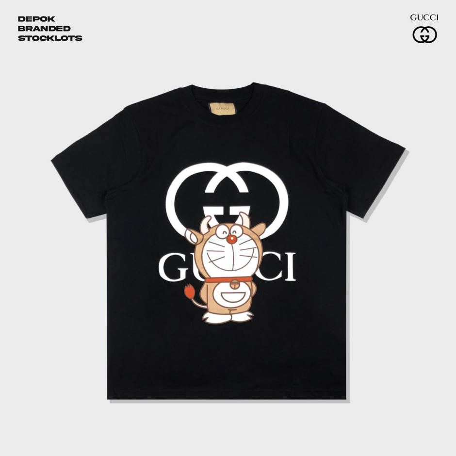 Distributor T-Shirt Dewasa Gucci x Doraemon Harga Murah 05
