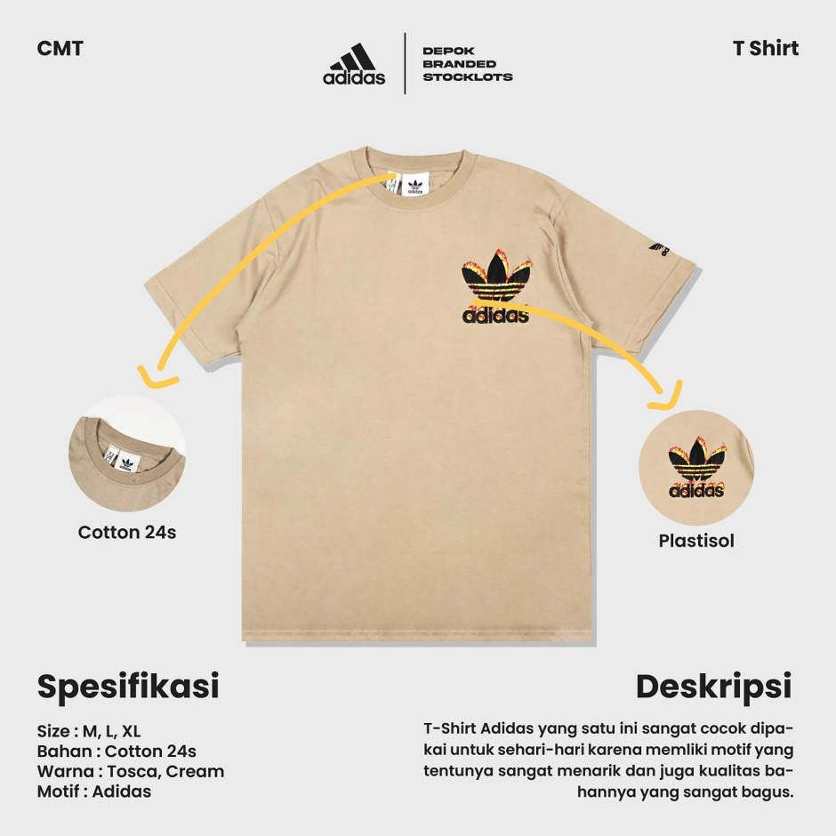 Distributor T-Shirt Adidas Dewasa Murah 01