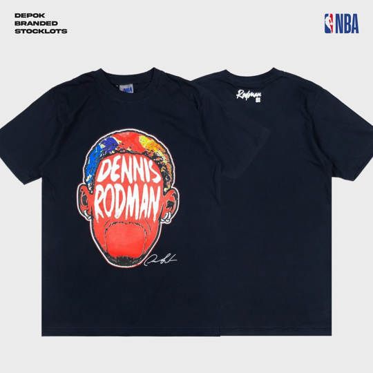 Distributor T-Shirt NBA Dennies Rodman Harga Murah 01