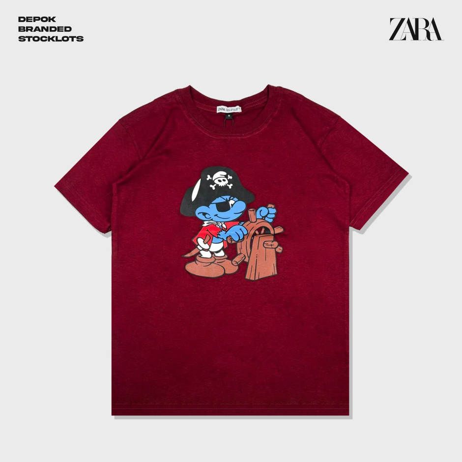 Distributor Baju Zara Anak The Smurf Murah 01