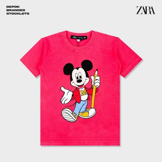 Distributor Baju Zara Junior Motif Kartun Harga Murah 01